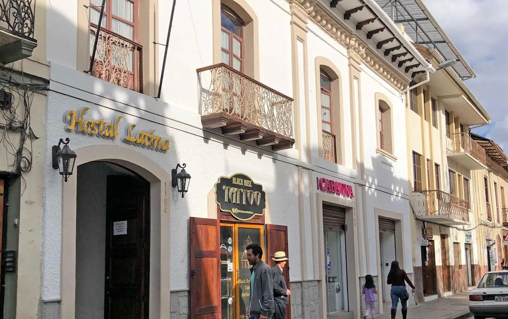 Hostal Latina location